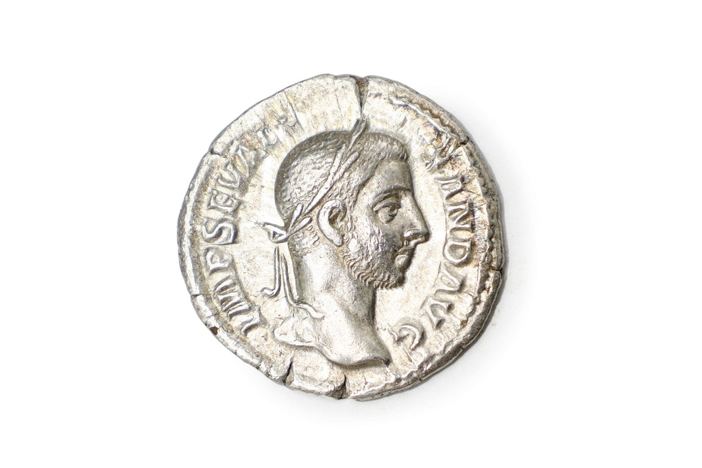 Ancient Roman Empire, 3rd Century AD, A Silver Denarius Coin. Emperor Severus Alexander, Numismatics And Historical Antiquities Collectibles