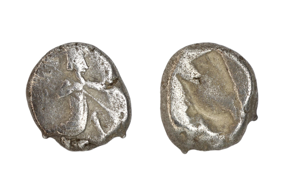 King Artaxerxes II Mnemon, Silver Siglos Coin, Asia Minor, Ancient Achaemenid Empire 4th Century BCE, Numismatics, Antiquities, Collectibles