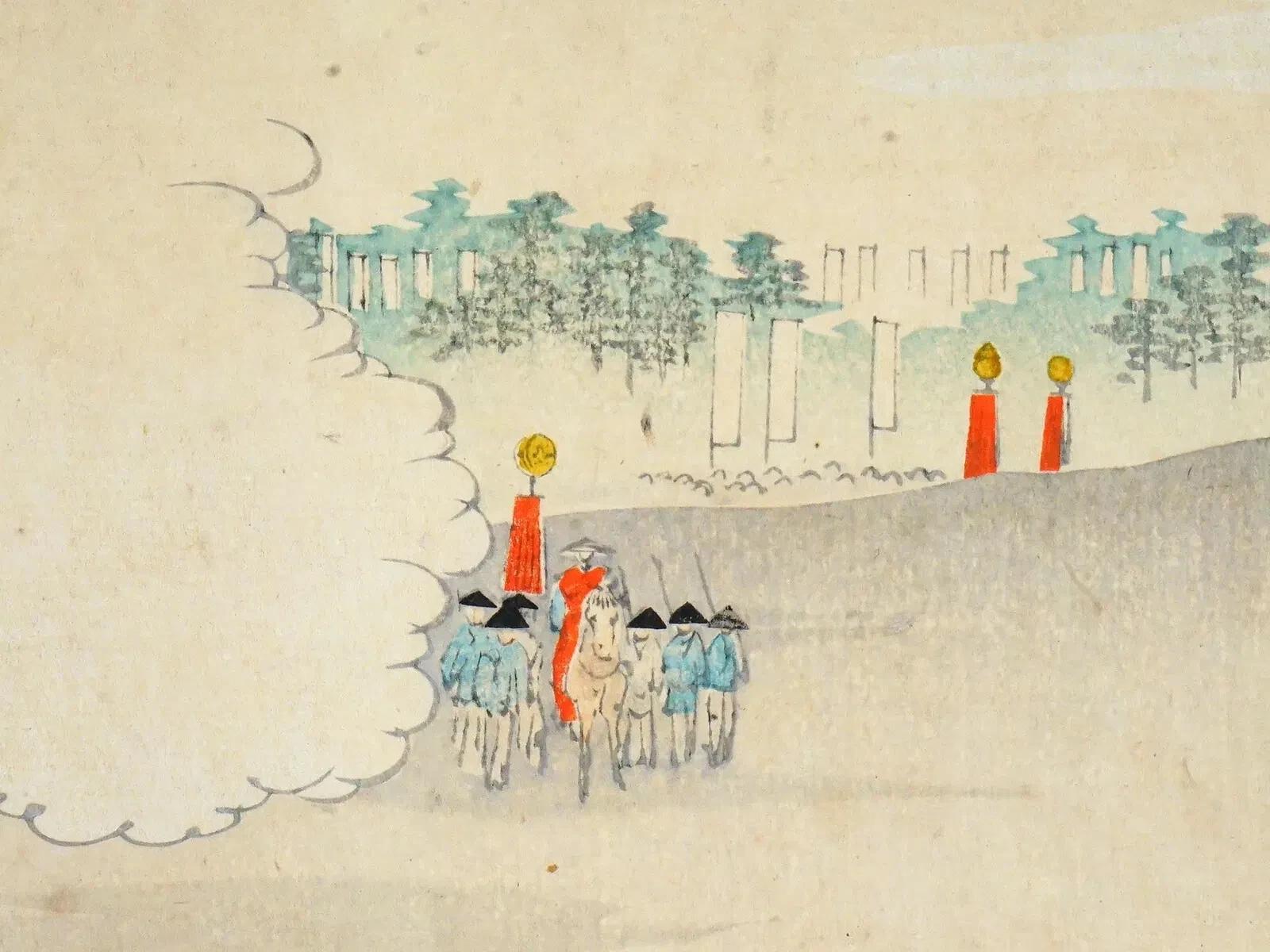 Yoshu Chikanobu, Nishiki-e Japanese Meiji Era Military Artwork Illustration Triptych, Asian Oriental Art Ukiyoe Print