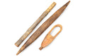 Antique Late 19th Century African Wooden Looms Weaving Tools, Sub Sahara Desert Area, Sahel Cultures, West Africa Colonial States 1890s
