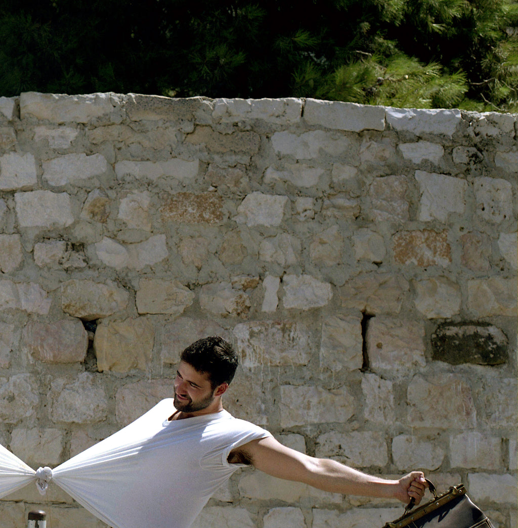 A Tale of Two Brothers and a Swan Song, Jerusalem Israel, Contemporary Conceptual Art, Modern Judaica Art, Mens Fashion Photography Project
