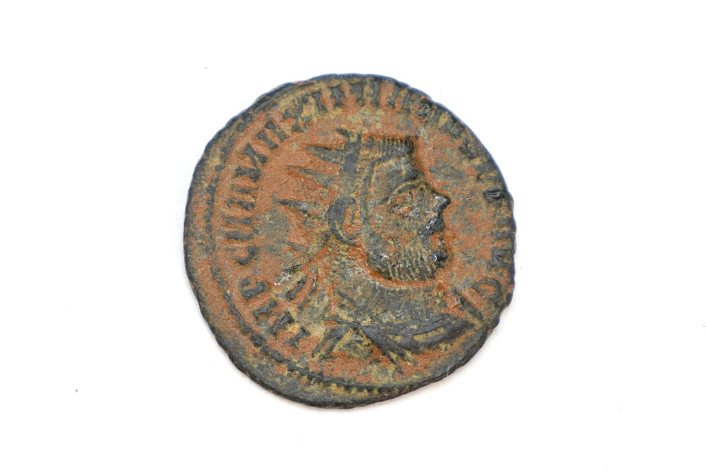 Ancient Roman Empire Coin, Maximian Imperator, Antoninianus Cyzicus, Concordia Militum, 3rd Century AD, Numismatics Historical Collectibles