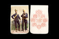 Antique 1870s Carte De Visite With Varmland Rifle Corps Soldier, Traditional Scandinavian Costumes From Sweden, Photo By Eurenius And Quist