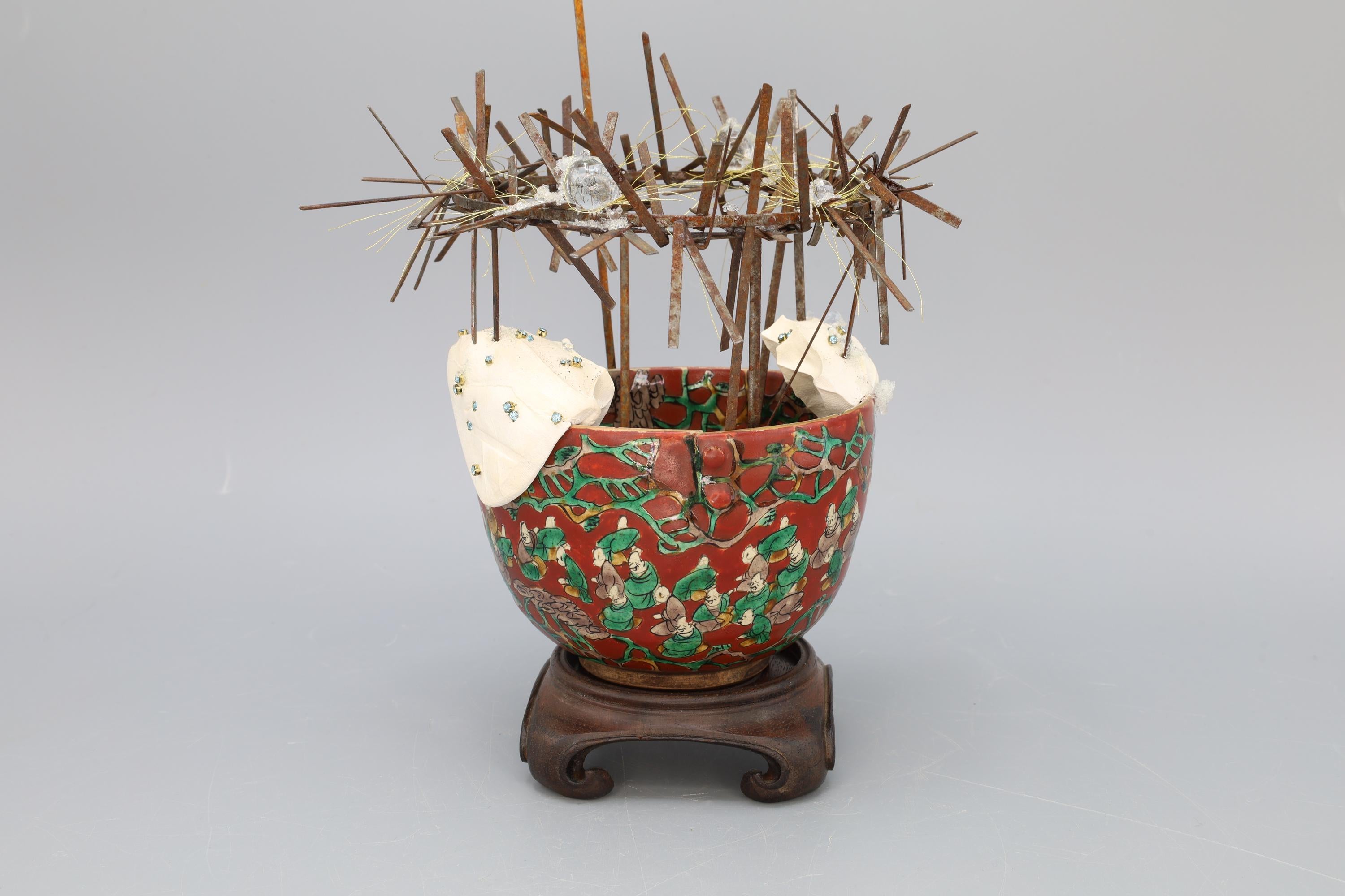 Nihon Nijuroku Seijin, The 26 Martyrs of Japan, Sculpture Project Conceptual Contemporary Art, Meiji Era Kutani Bowl, Jesus Thorn Crown
