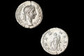 Ancient Roman Empire, 3rd Century AD, A Silver Denarius Coin. Emperor Severus Alexander, Numismatics And Historical Antiquities Collectibles