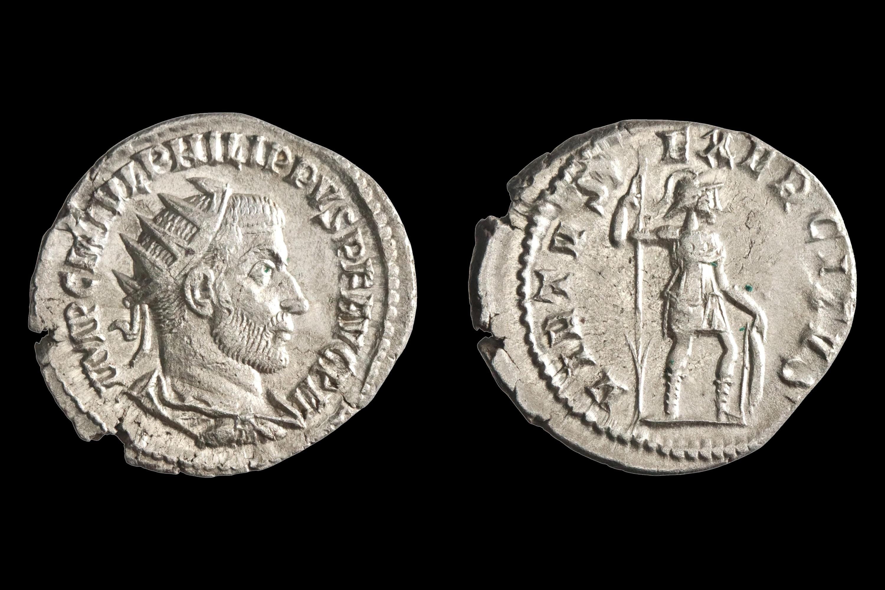 Ancient Roman Empire 3rd Century AD, Emperor Philip The Arab Silver Denarius Coin, Numismatics And Historical Antiquities Collectibles