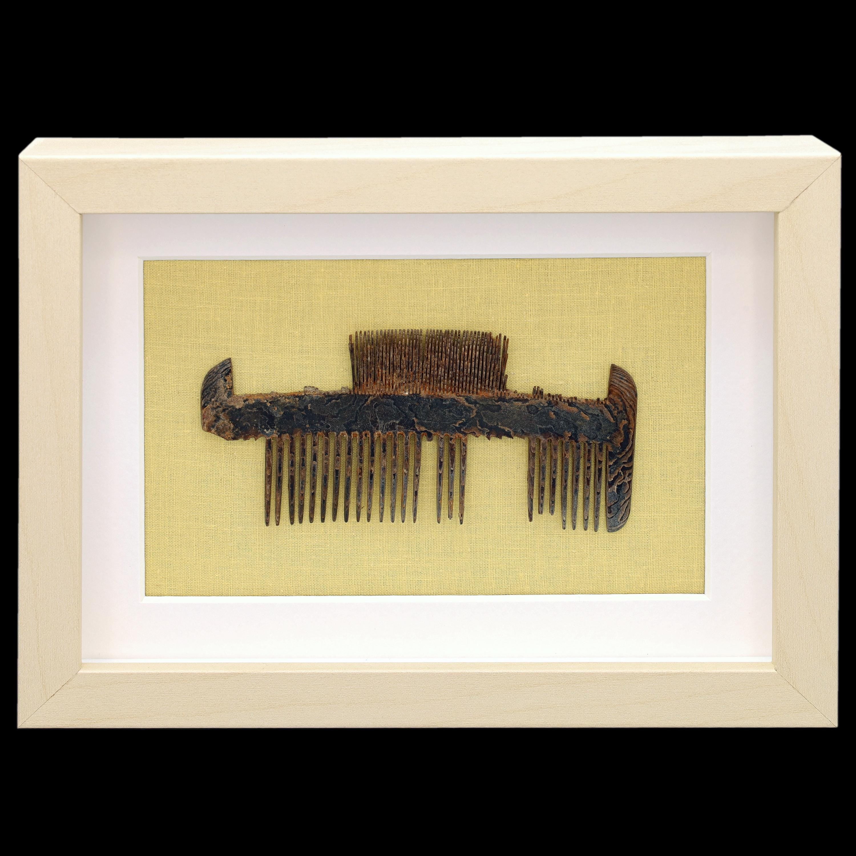 Hair Comb, Byzantine Trade Route, Antique 14th Century Fashion Accessory, Found At The Shores Of Thames River UK