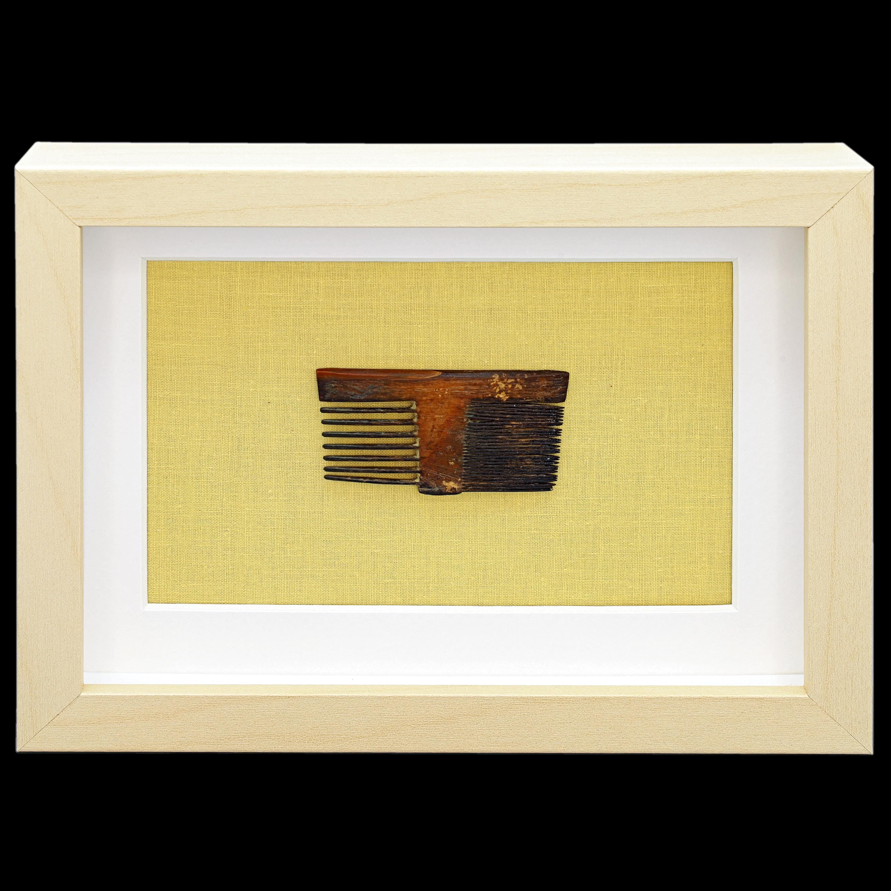 Hair Comb, Byzantine Trade Route, Antique 14th Century Fashion Accessory, Found At The Shores Of Thames River UK