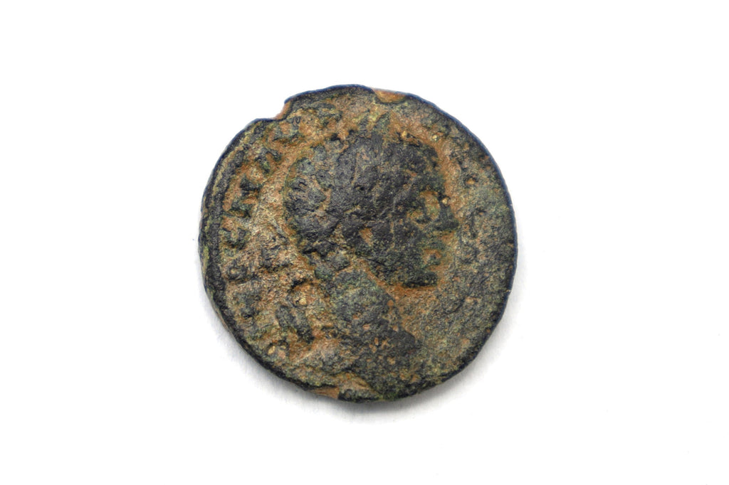 Ancient Roman Empire Coin, 3rd Century AD, Emperor Elagabalus Copper Coin Delta Epsilon, Numismatics And Historical Collectibles