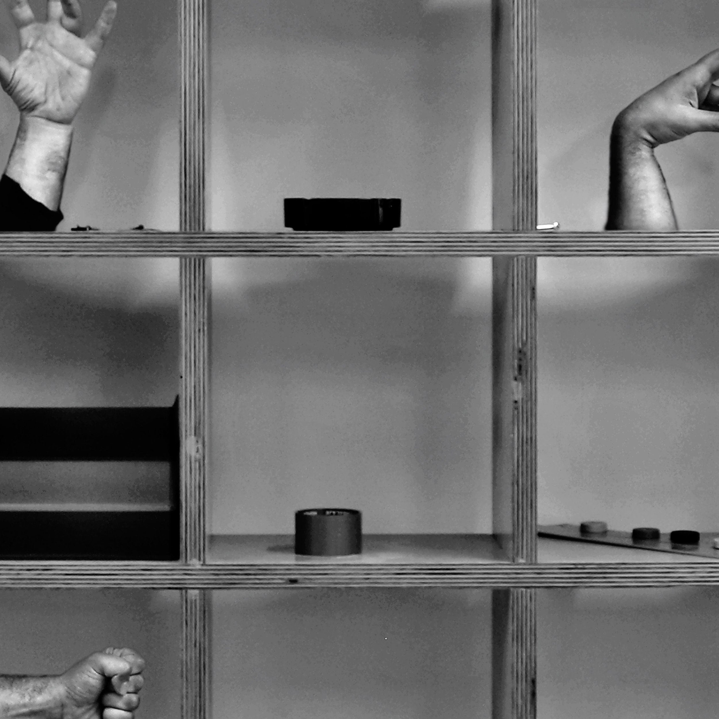 Dear Pawn Dont Be Afraid Of The Rook, Modern Surreal Art, Creepy Hands And Furniture, Conceptual Contemporary Collage Photography Digital