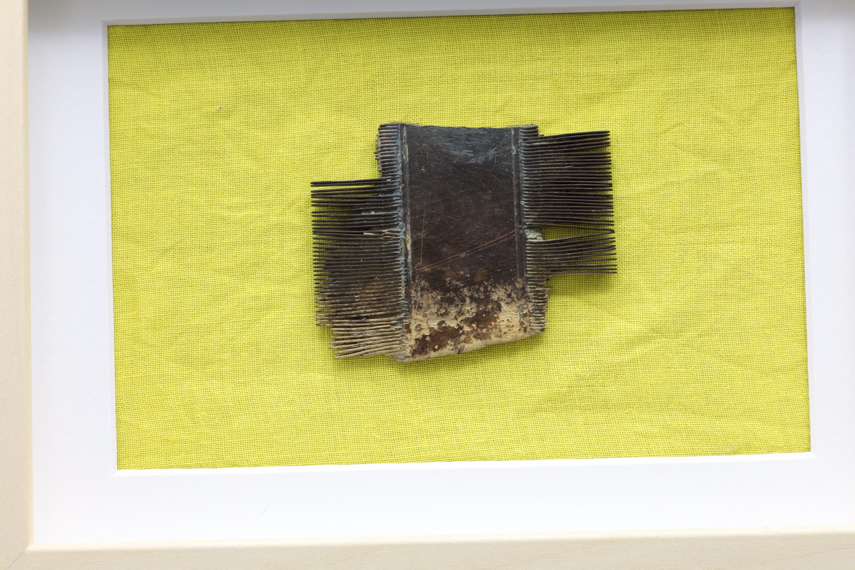 Hair Comb, Byzantine Trade Route, Antique 14th Century Fashion Accessory, Found At The Shores Of Thames River UK