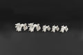 Japanese White Glazed Porcelain Dragon Figure, Small Sculptures Of Chinese Zodiac Sky Serpents Loong, Asian Mythology, Blanc De Chine