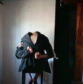 Prophet Job Bible, Symbolic Performance, Male Portrait, Madrid Spain, Conceptual Analogue Photography, Hasselblad 500C, Portra Color Film