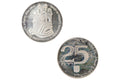 Israel 1977 Commemorative Silver Coin Of 25 Lirot, Brotherhood In Jerusalem Capital Of Israel, 500 Silver Grade מ Proof Mint Mark