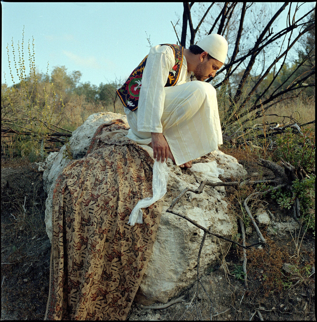 The Magic Horse, Burnt Forest At The Holy Mount Mar Eilas, Har HaKarmel Israel, Analogue Hasselblad Color Film Photography Prints
