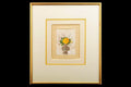Antique 19th Century Imperial China Qing Dynasty Artwork, Chrysanthemum Flowers, Painting In Rice Paper, Oriental Art Collectibles
