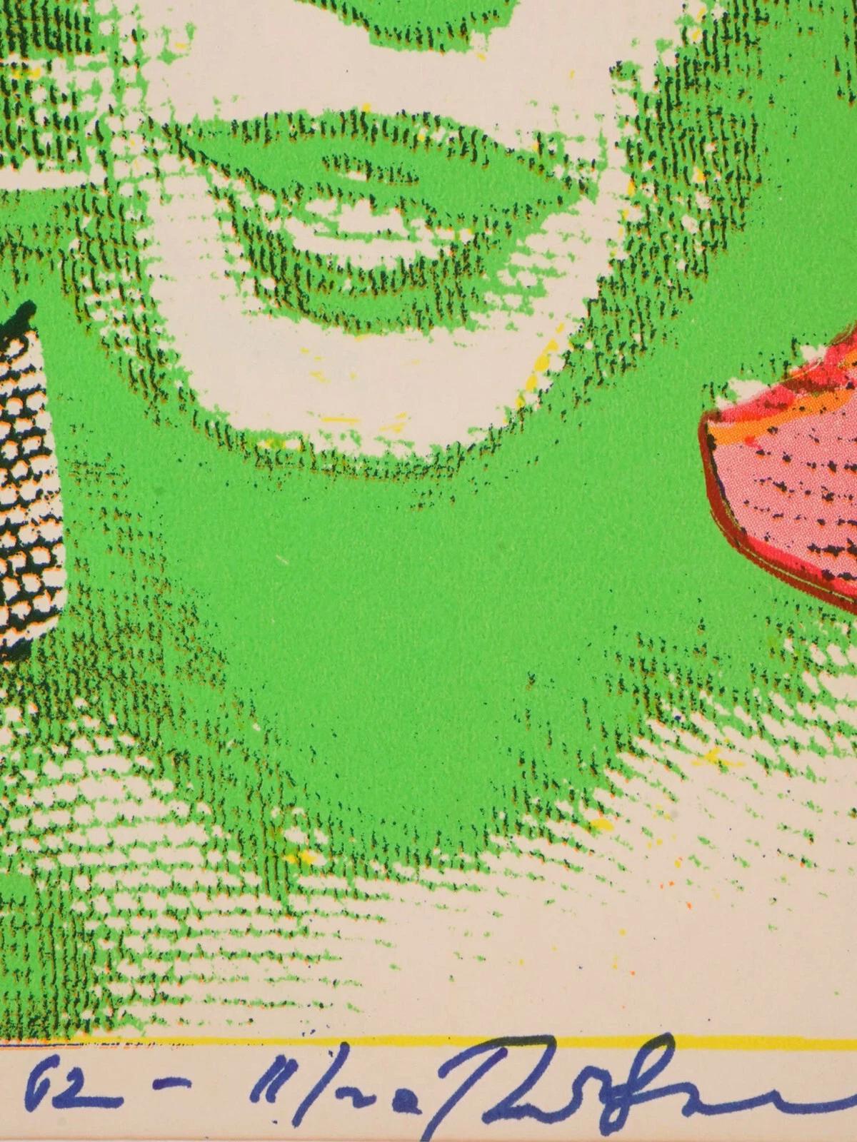 Bert Stern, American, 1929 to 2013, serigraph portraits of Marilyn Monroe in the pop art style from the Last Sitting series, Vogue magazine