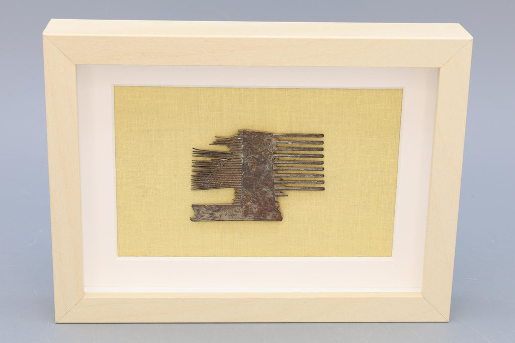 Hair Comb, Byzantine Trade Route, Antique 14th Century Fashion Accessory, Found At The Shores Of Thames River UK