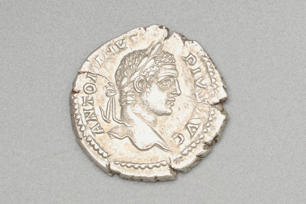 Ancient Roman Empire 3rd Century AD. A Silver Denarius Coin By Emperor Caracalla, Numismatics And Historical Antiquities Collectibles