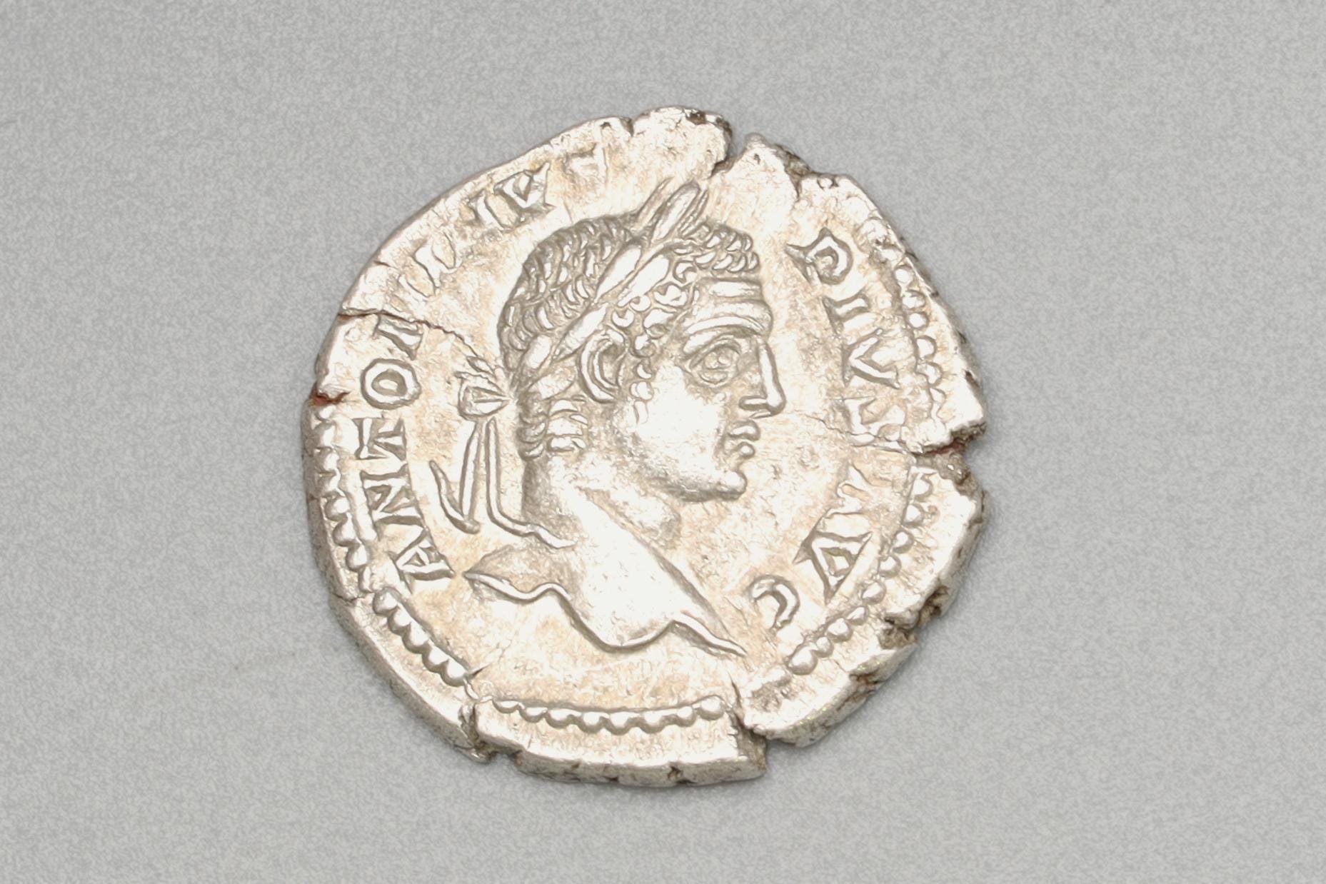 Ancient Roman Empire 3rd Century AD. A Silver Denarius Coin By Emperor Caracalla, Numismatics And Historical Antiquities Collectibles