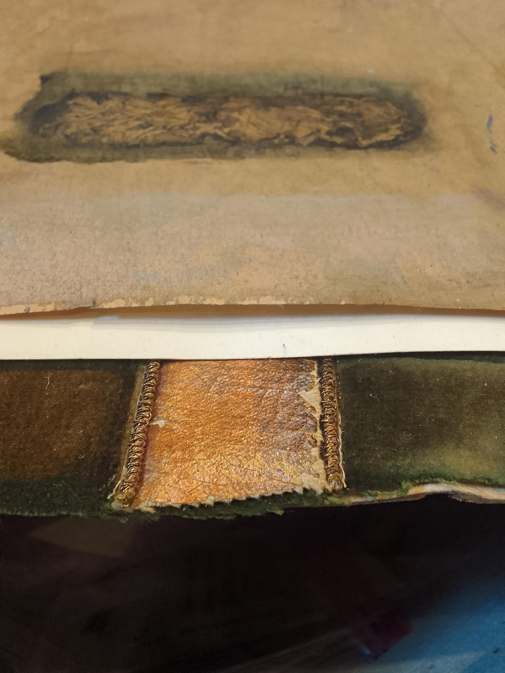 Mixed Media Composition. An Abstract Oil On Paper Painting By American Artist Martha Margaret Mckay (1924 To 1983), Signed And Dated.
