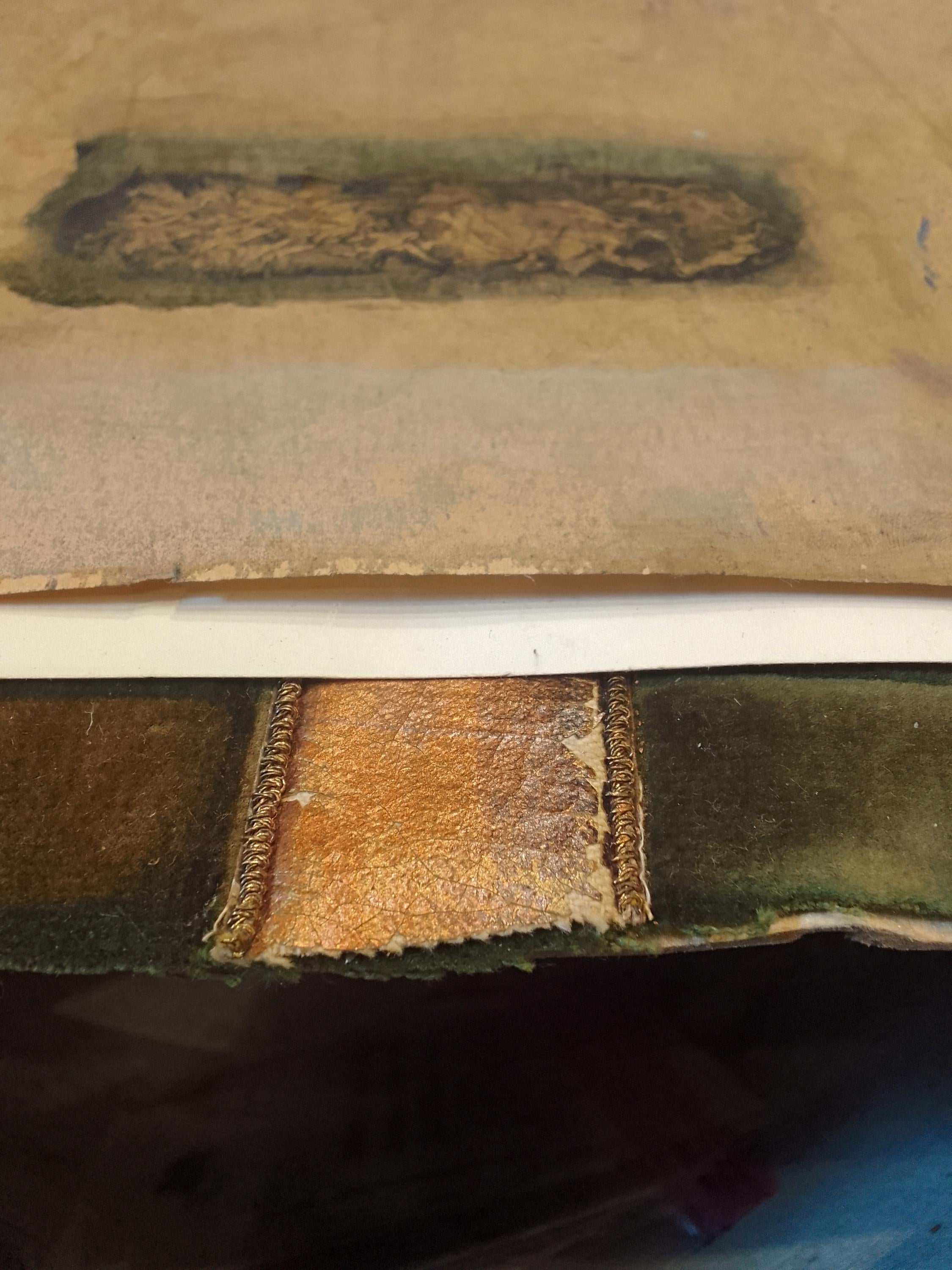 Mixed Media Composition. An Abstract Oil On Paper Painting By American Artist Martha Margaret Mckay (1924 To 1983), Signed And Dated.